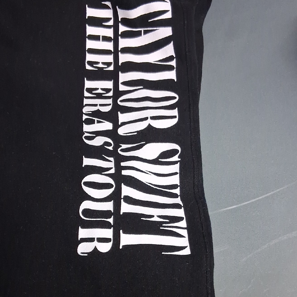 Taylor Swift Black Joggers - Picture 2 of 4